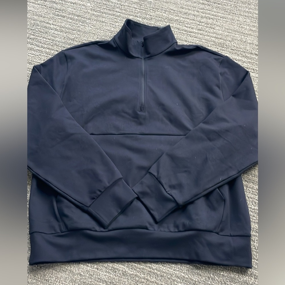 Men’s lululemon smooth spacer quarter zip like new